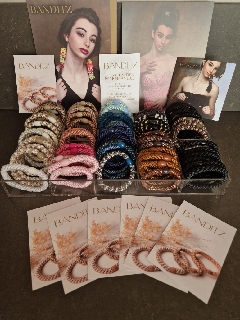 Banditz haarelastiekjes en armbandjes